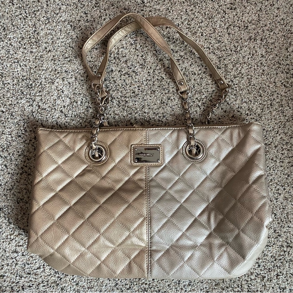 Two-tone Nine West handbag